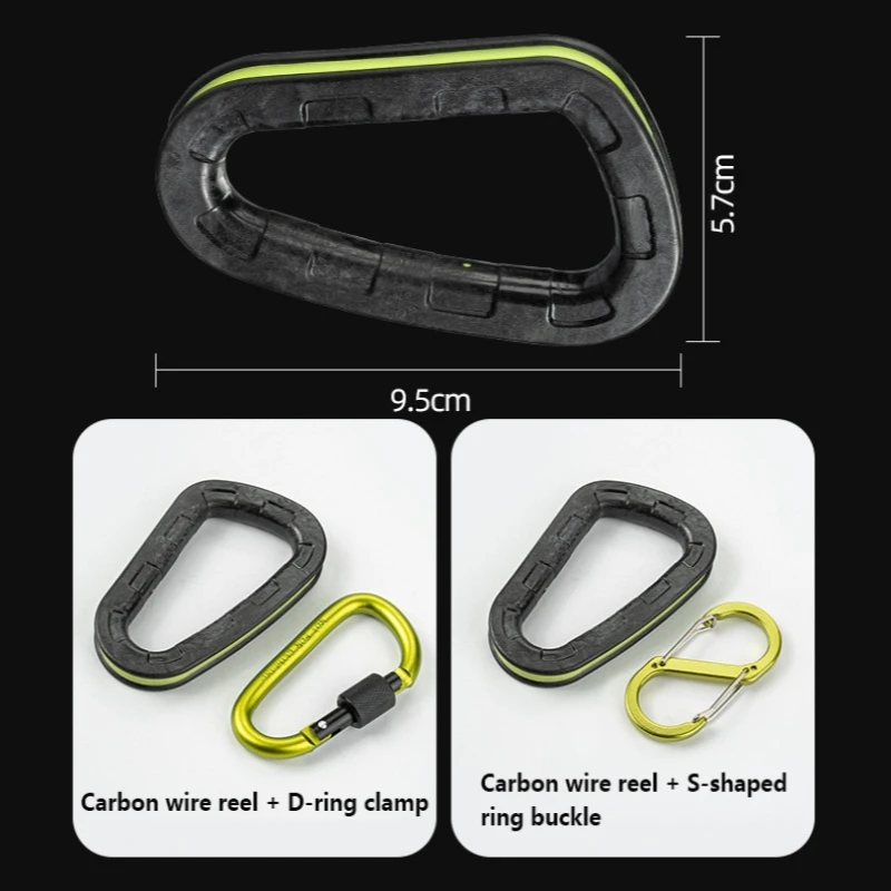 New Carbon Hanging Bottom Cabl - огляд і ціна Fishing Line Winder