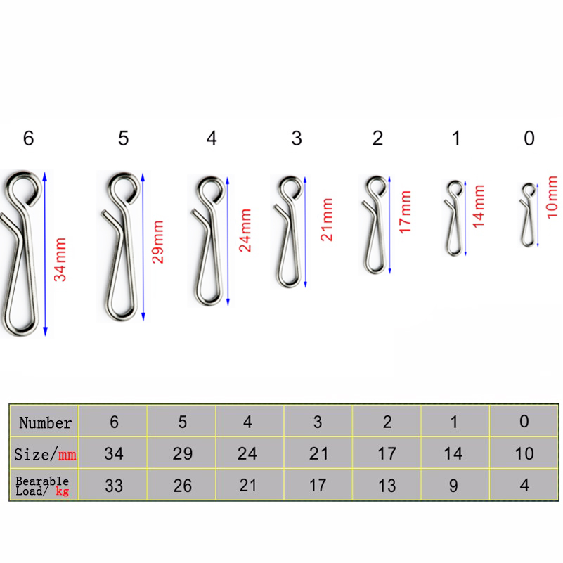 50pcs/box Bearing Lock Rolling - огляд і ціна Monofilament Line