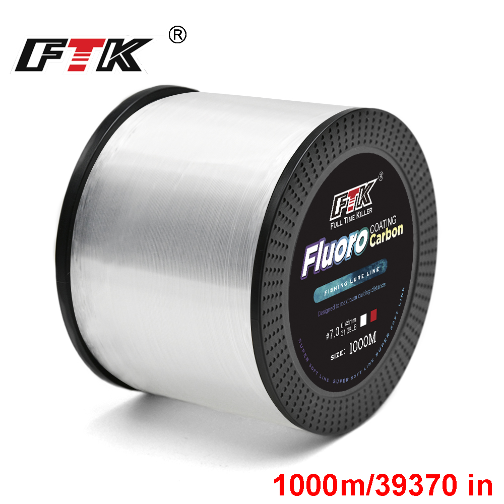 FTK 1000M Nylon Fishing Line S - огляд і ціна Fluorocarbon Line