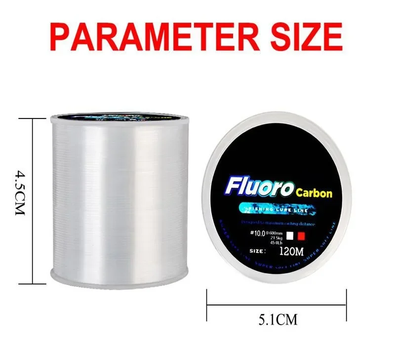 Fishing Line 120M 0.20mm-0.60m - огляд і ціна Copolymer Line